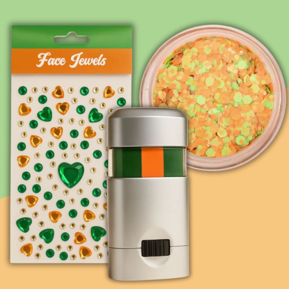 Kruikenstad gezichts accessoires