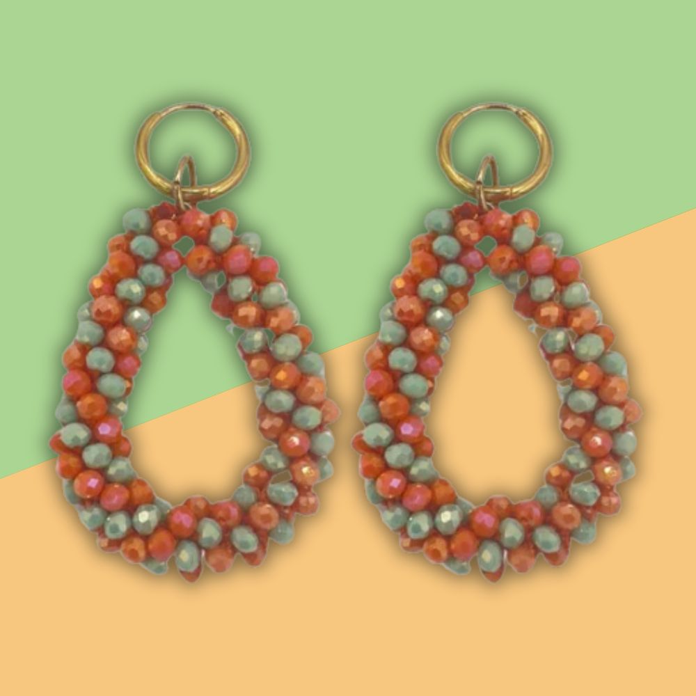 Kruikenstad oorbellen