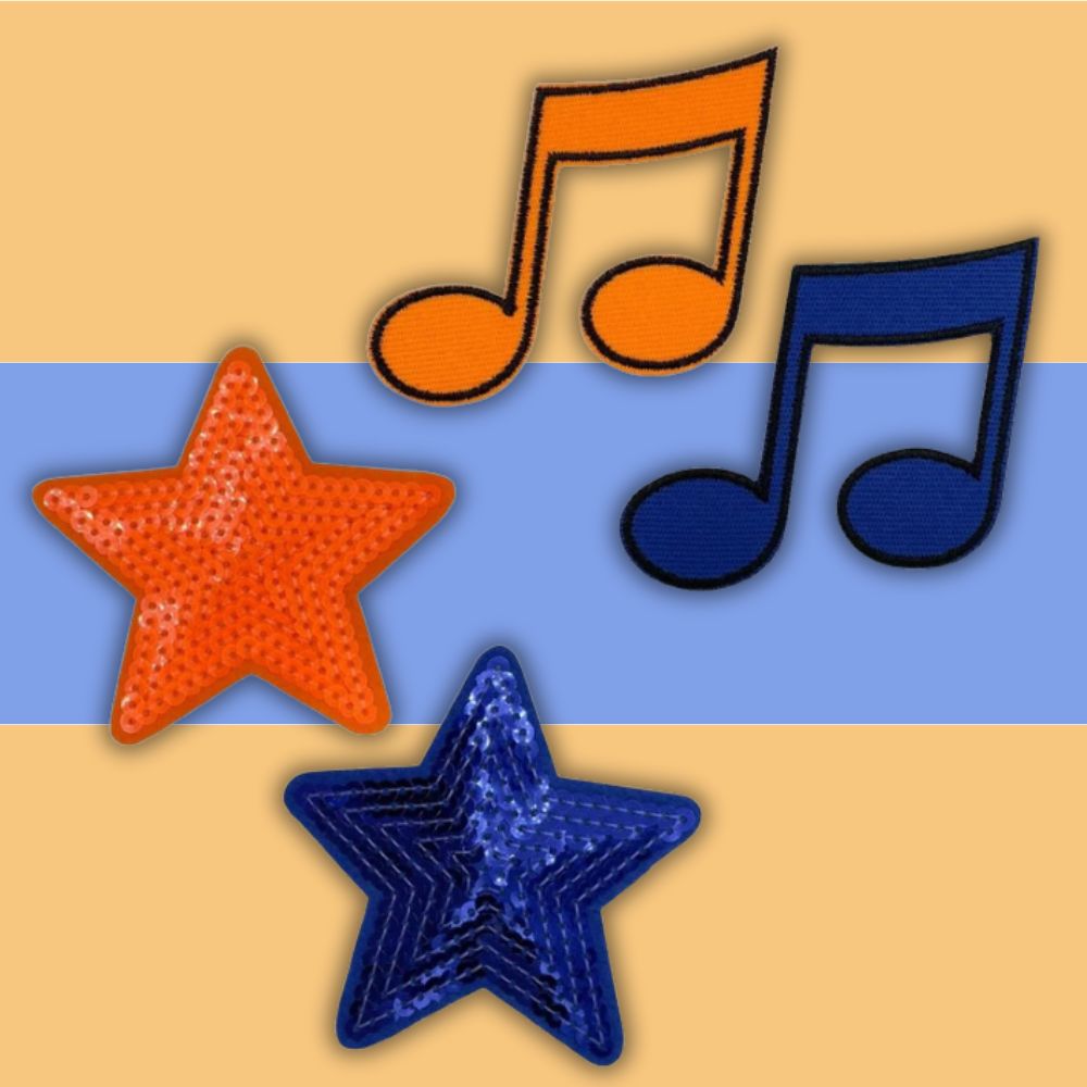 Lampegat decoratie emblemen