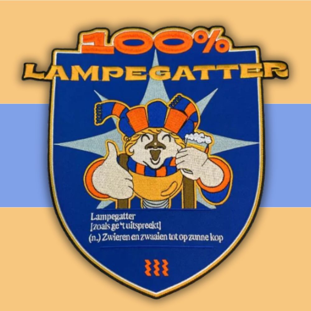 Lampegat rugemblemen