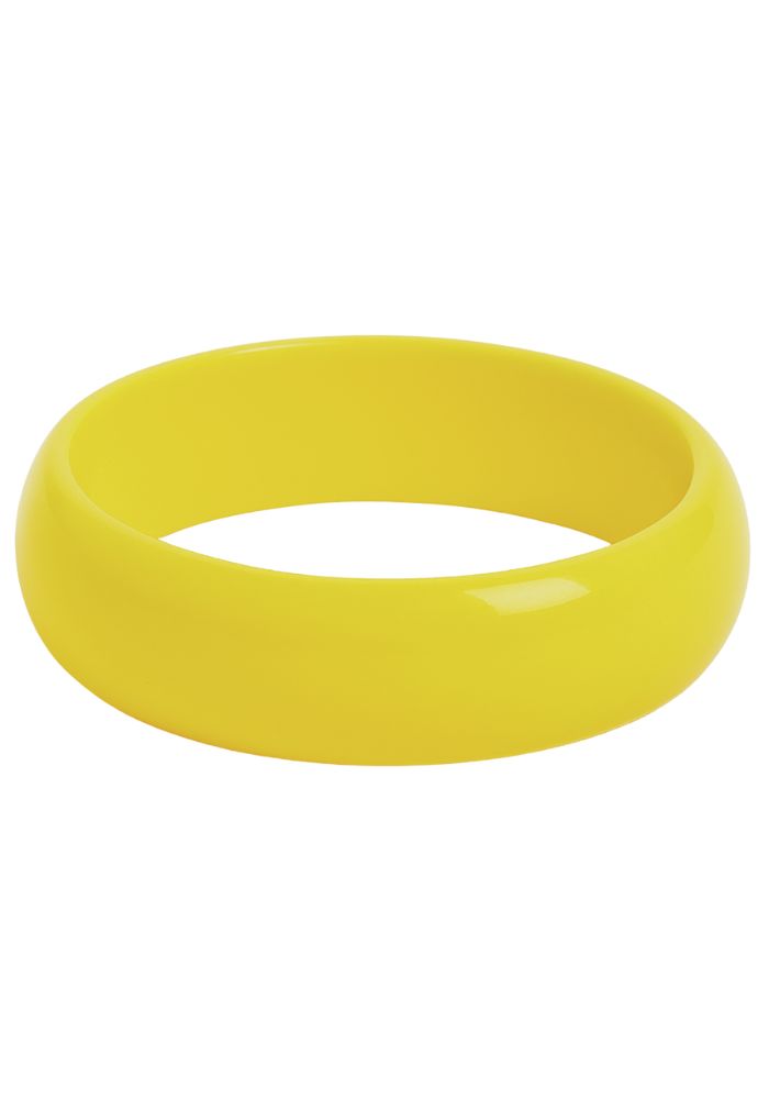 Armband Neon Geel 2cm - Festivales