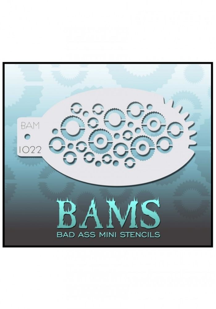 Bad Ass BAM Stencil 1022 - Festivales