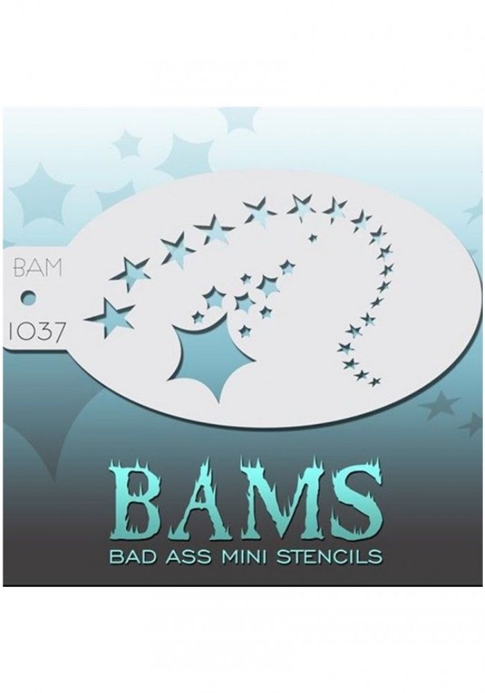 Bad Ass BAM Stencil 1037 - Festivales