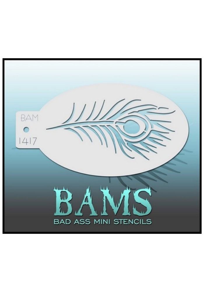 Bad Ass BAM Stencil 1417 - Festivales