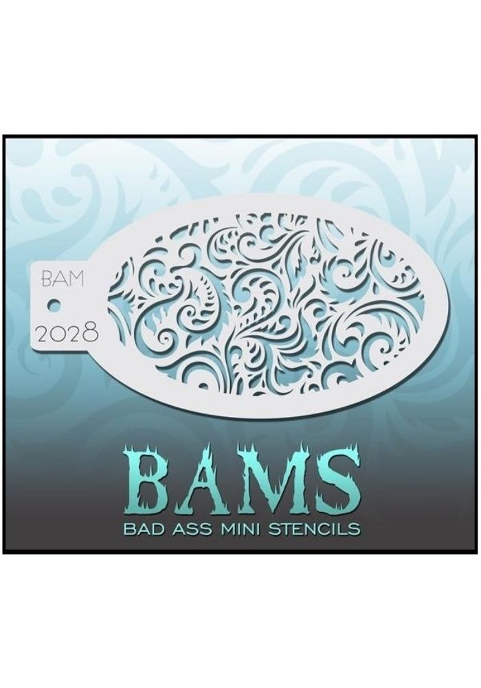 Bad Ass BAM Stencil 2028 - Festivales