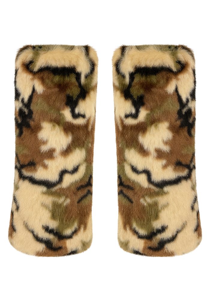 Beenwarmers Pluche Camouflage - Festivales
