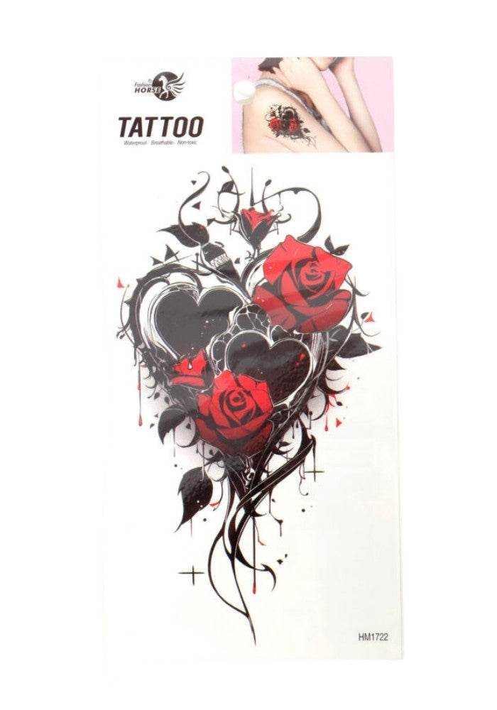 Tattoo Hart Met Rozen - Festivales