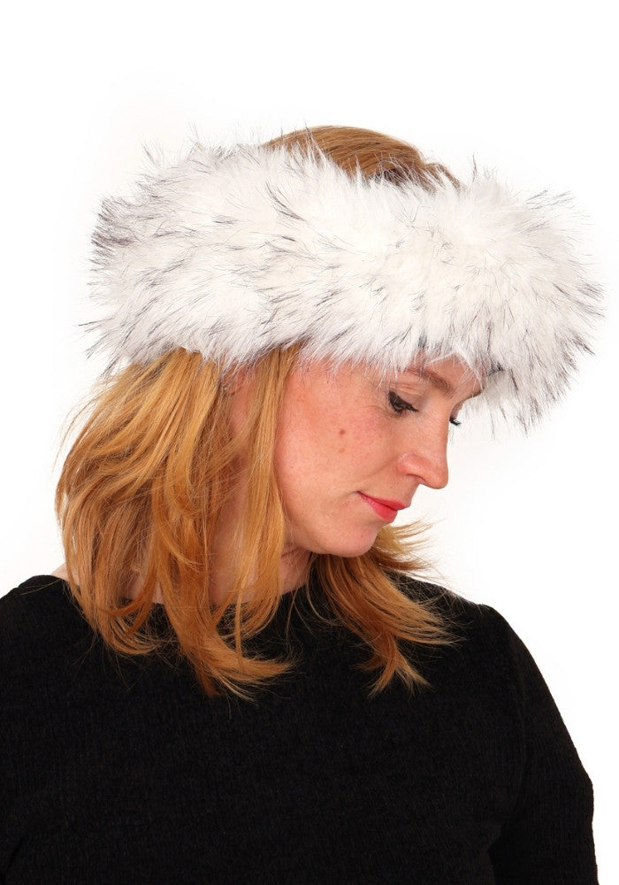 Hoofdband Bont Wit/Zwart - Festivales