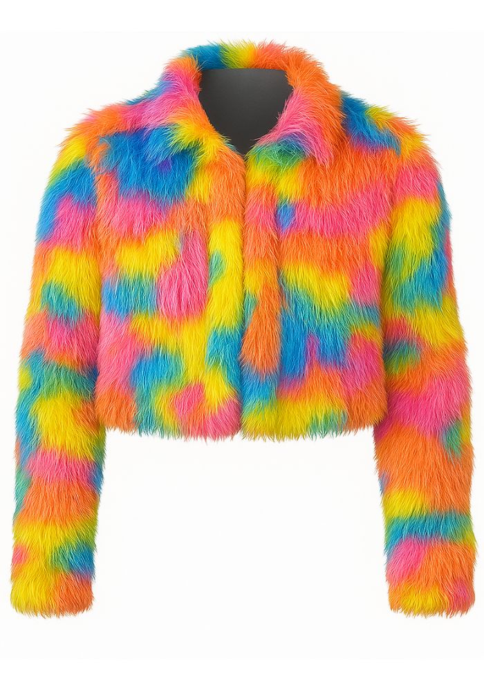 Carnavals Bontjas Dames Colorfull Paint - Festivales