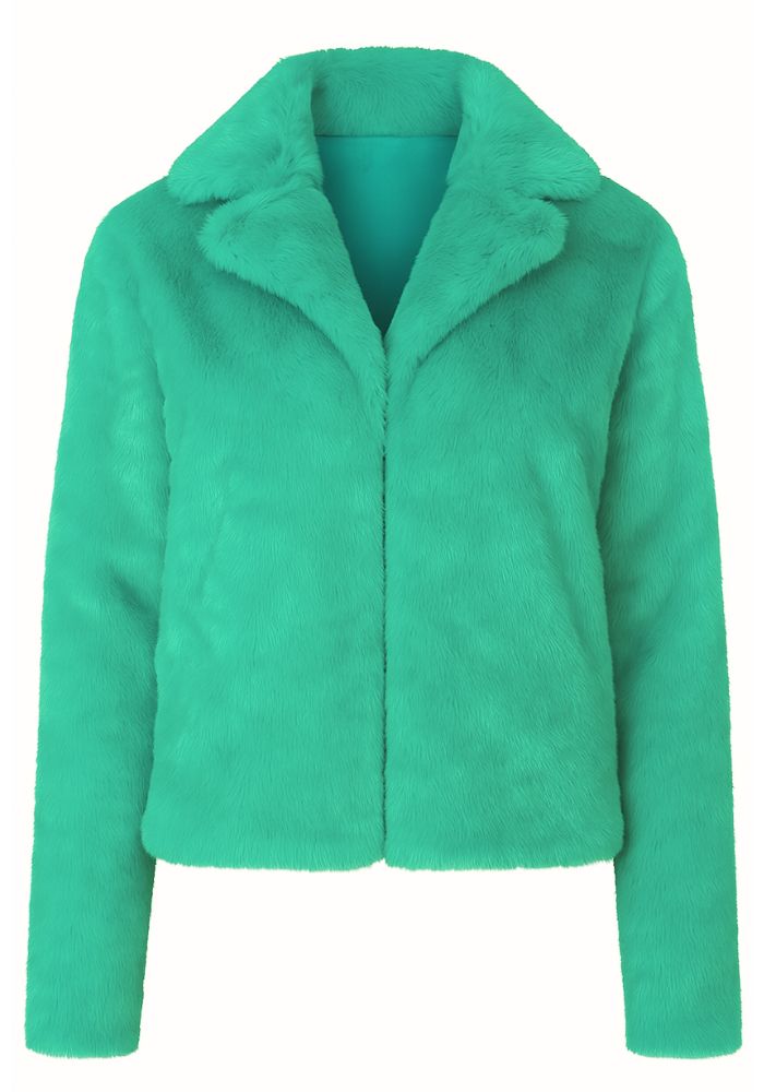 Bontjas Turquoise Dames - Festivales