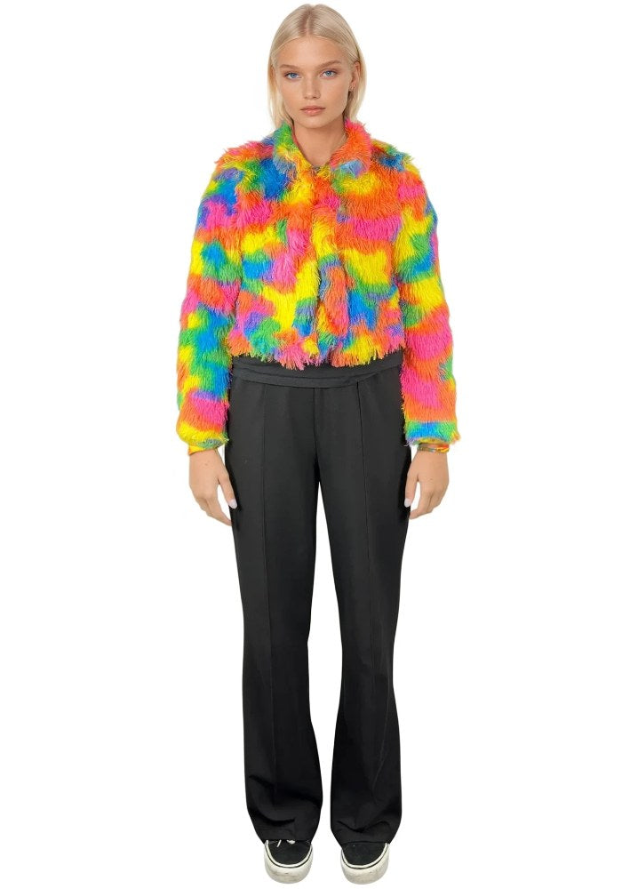 Carnavals Bontjas Dames Colorfull Paint - Festivales