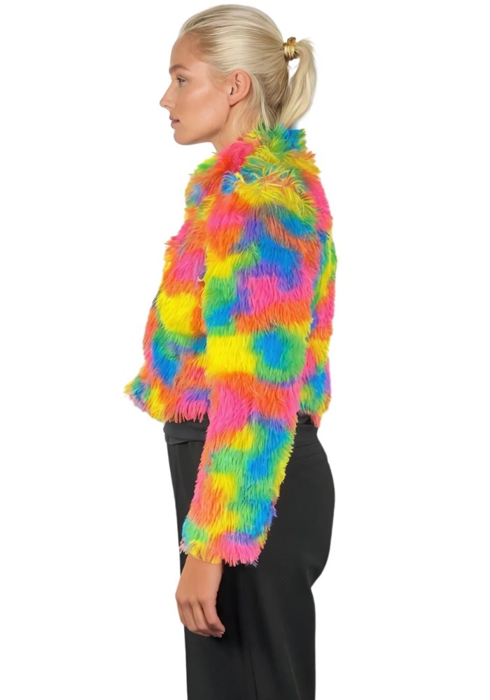 Carnavals Bontjas Dames Colorfull Paint - Festivales