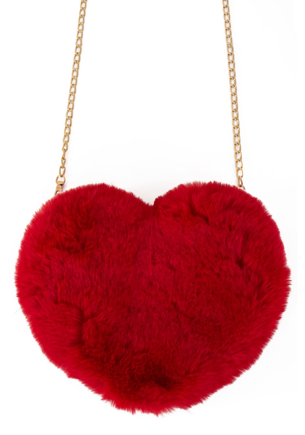 Tasje Pluche Hart Rood - Festivales