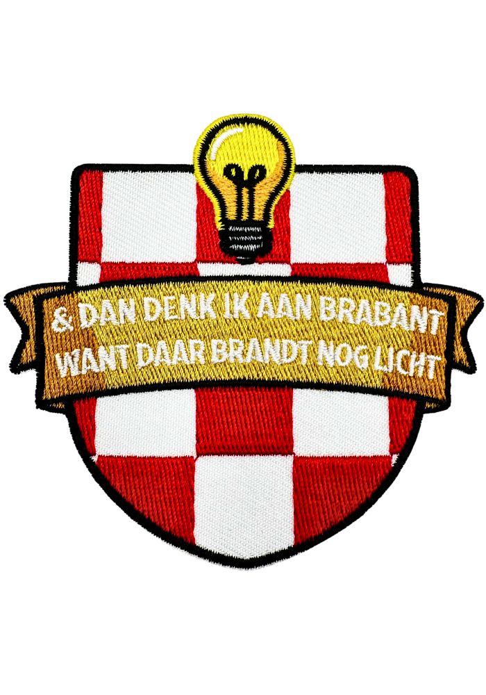 Want Daar Brandt Nog Licht - Brabant Embleem - Festivales