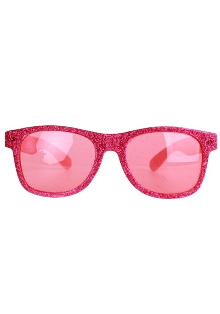 Bril Glitter Roze - Festivales