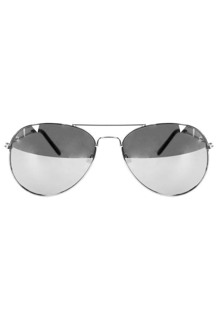 Bril Piloot Met Zilveren Glazen - Festivales