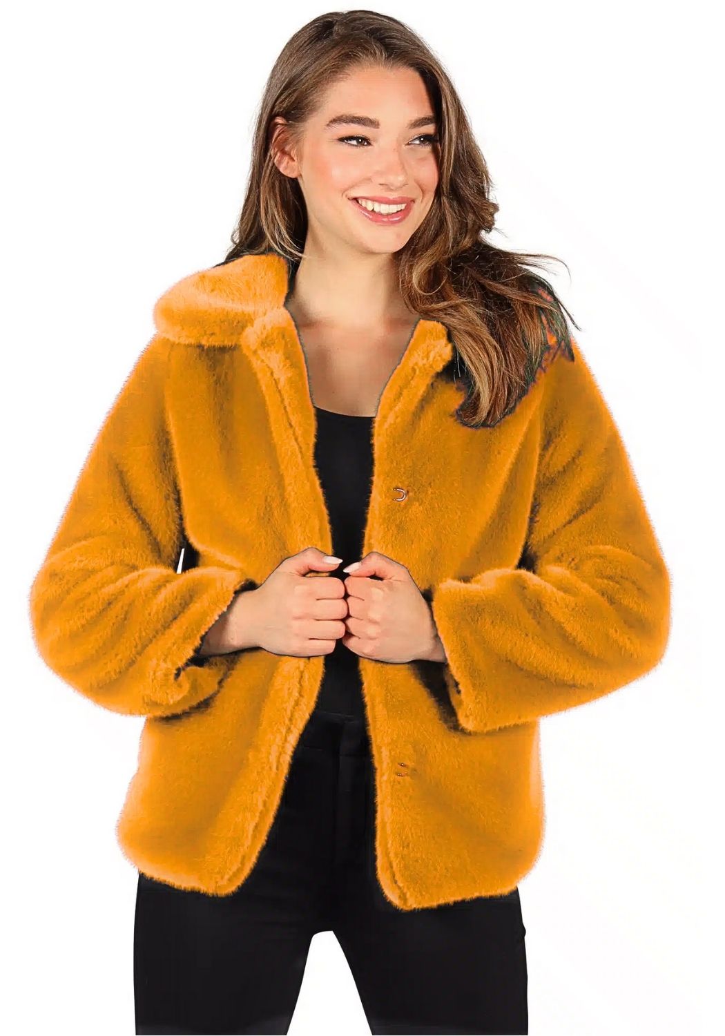 Bontjas Carnaval Dames Oranje - Festivales