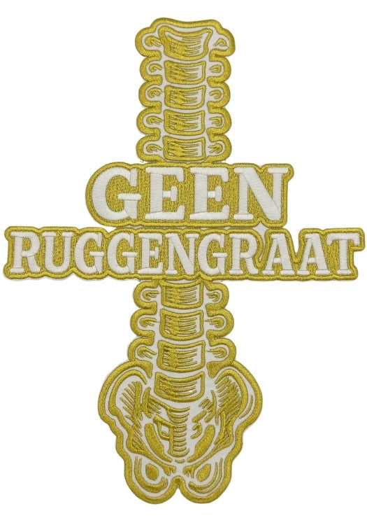 Geen Ruggengraat - Carnavals Rugembleem - Festivales