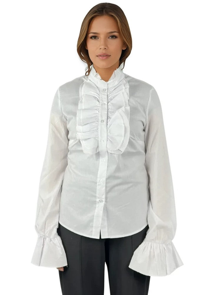 Carnavalsjas Dames Blauw Marble - Bundel Luxe - Festivales