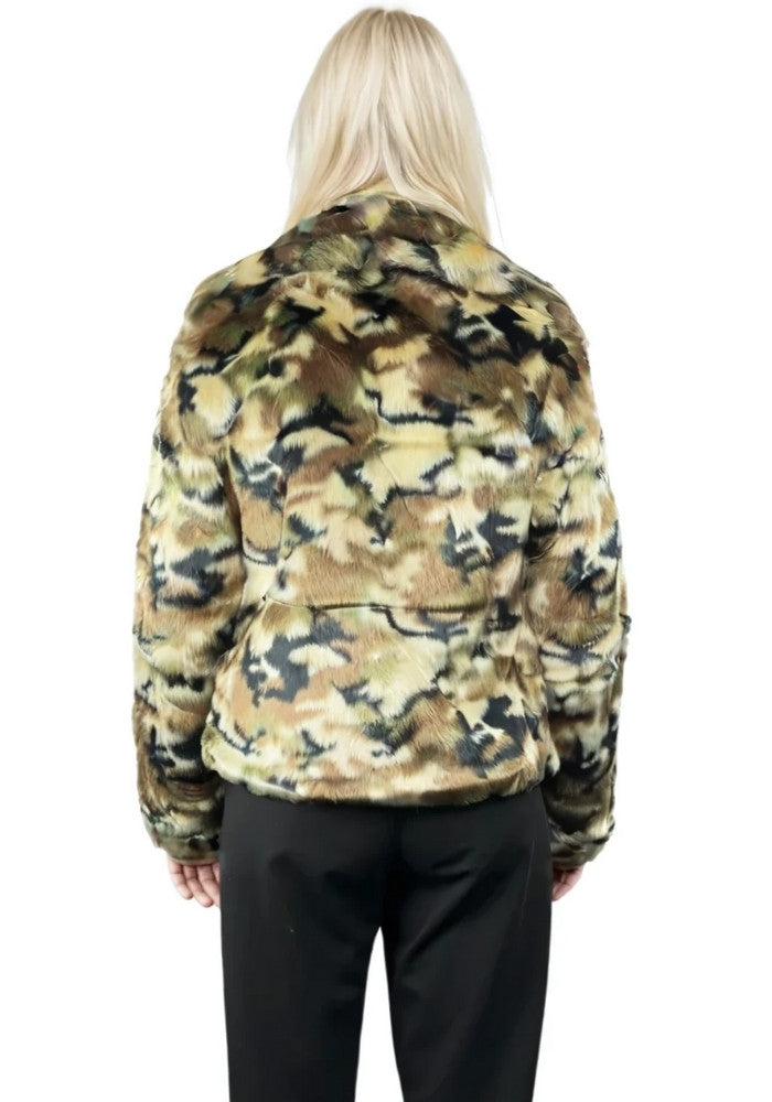 Bontjas Camouflage Dames - Festivales
