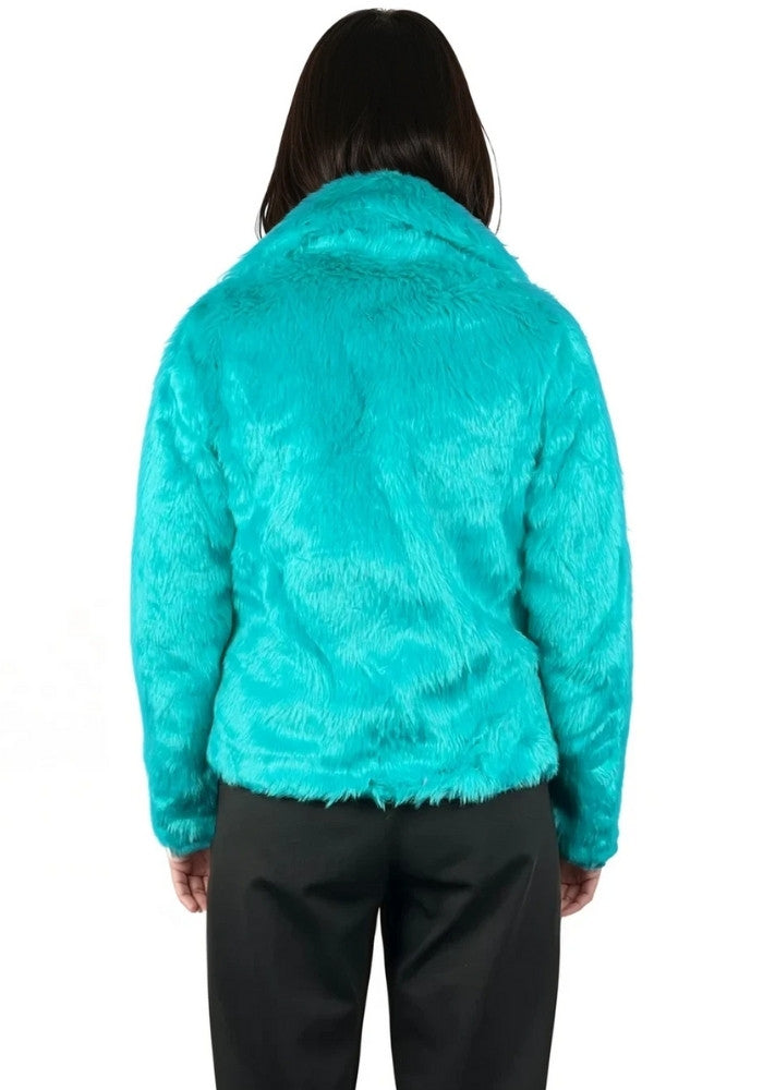 Bontjas Turquoise Dames - Festivales