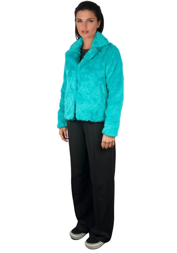 Bontjas Turquoise Dames - Festivales