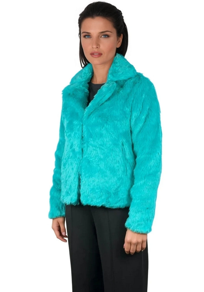 Bontjas Turquoise Dames - Festivales