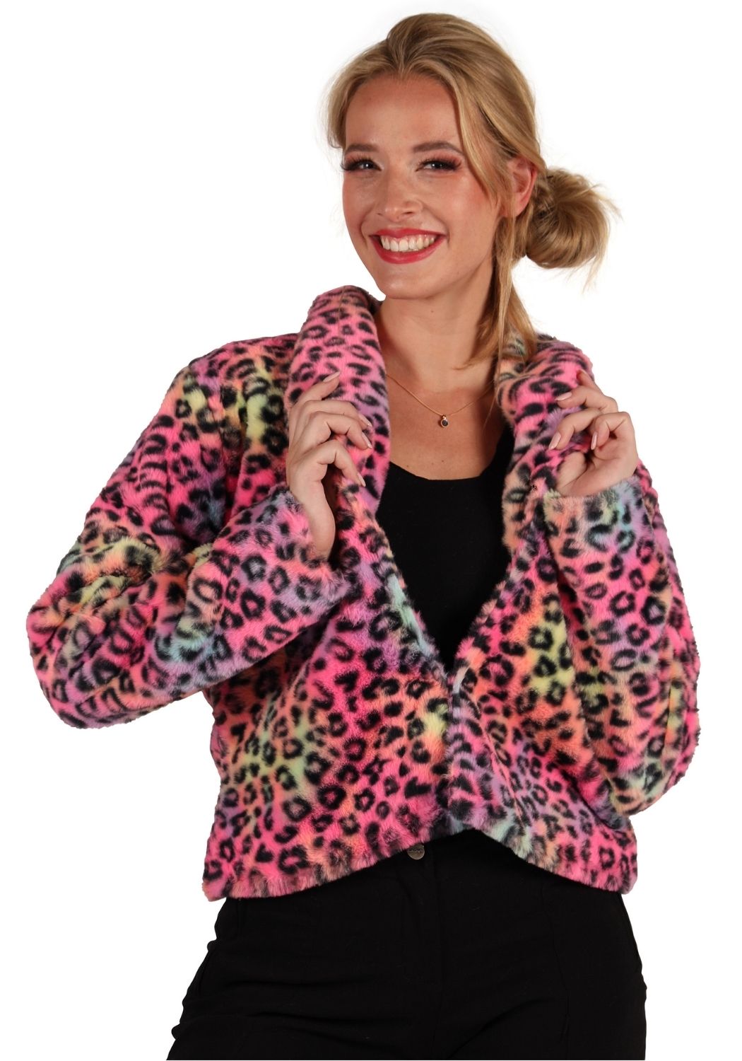 Bontjas Carnaval Dames Animal Multi - Festivales