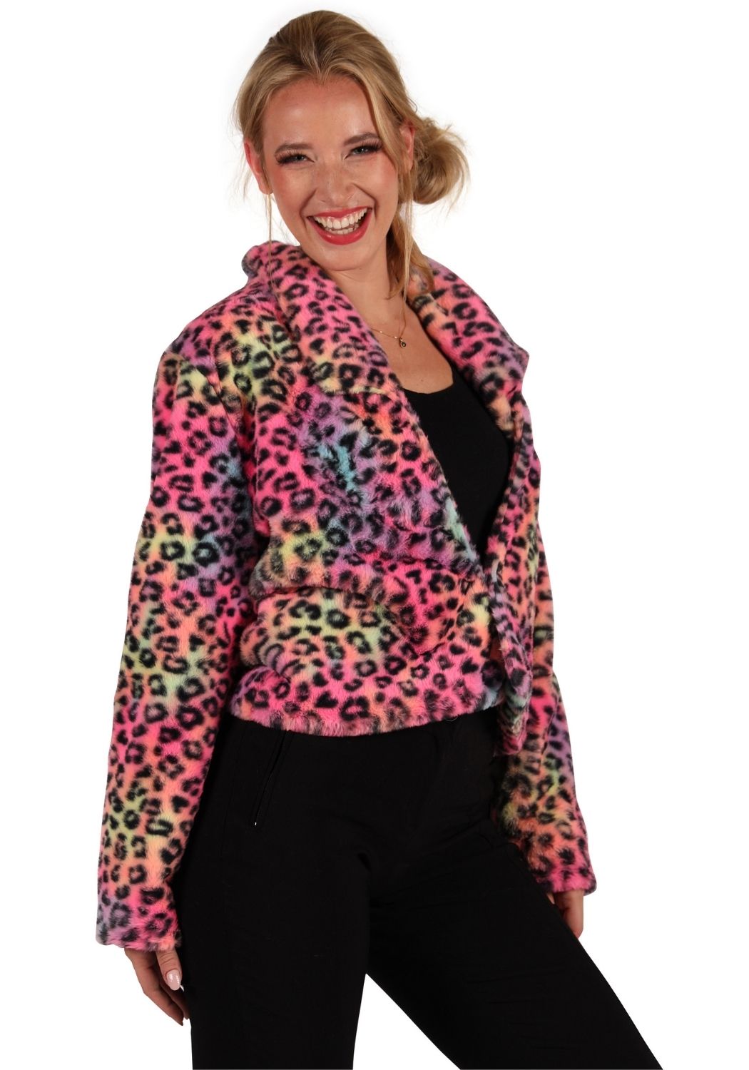 Bontjas Carnaval Dames Animal Multi - Festivales