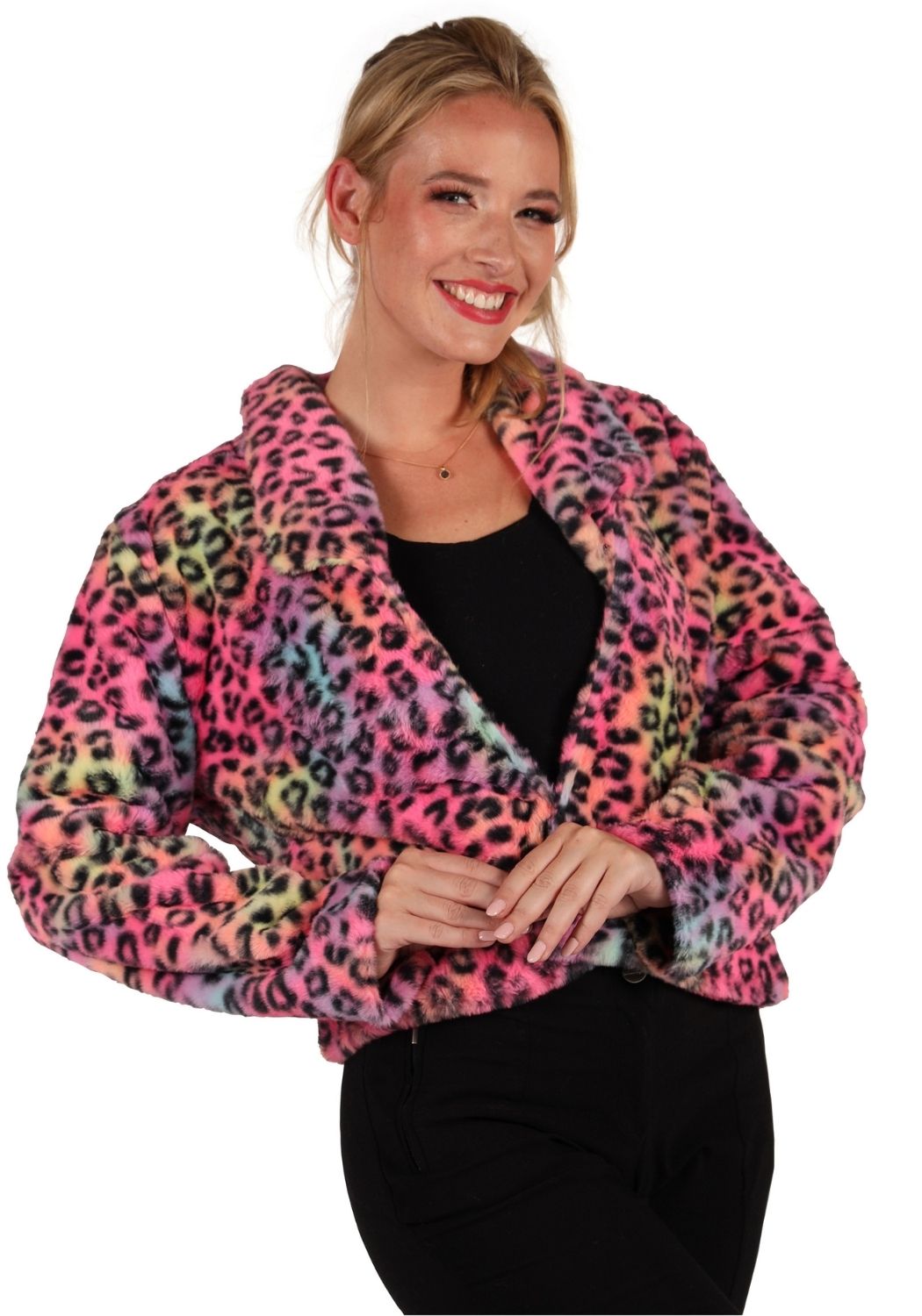 Bontjas Carnaval Dames Animal Multi - Festivales