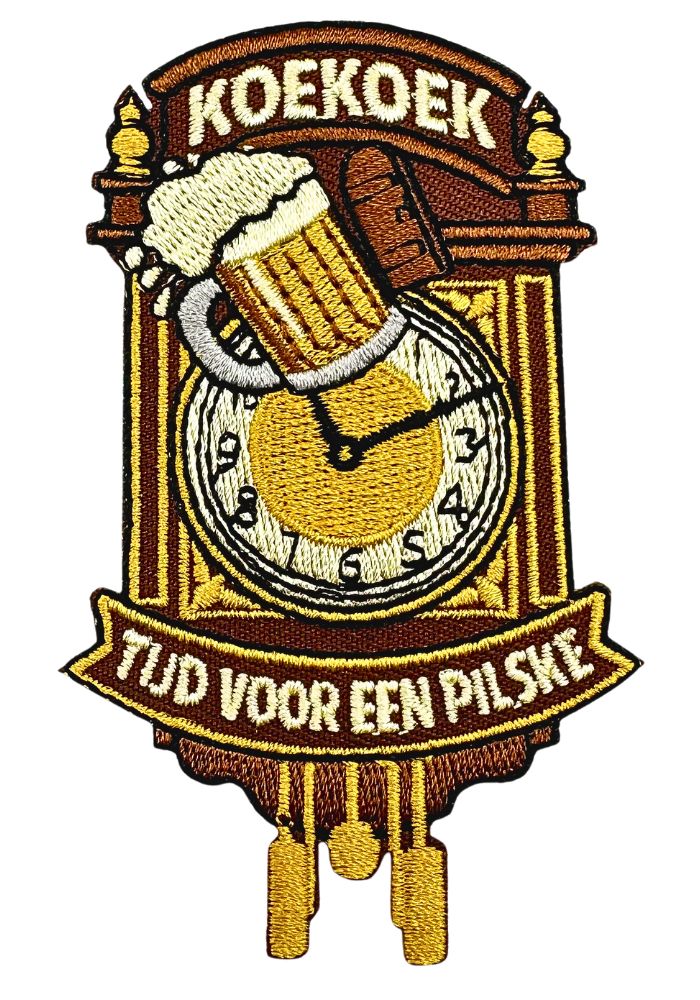 Koekoek, Tijd Voor Een Pilske - Carnavals Embleem - Festivales