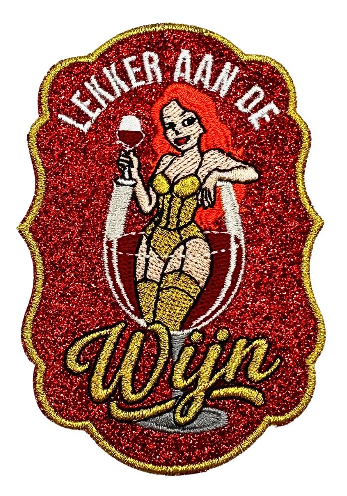 Lekker Aan De Wijn - Carnavals Embleem - Festivales