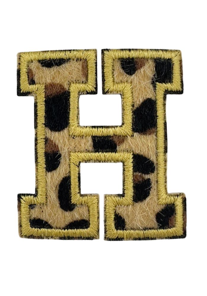 Alfabet Letters Panter A t/m Z - Carnavals Embleem H - Festivales