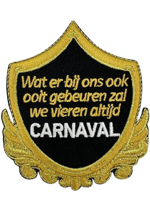 We Vieren Altijd Carnaval - Carnavals Embleem - Festivales