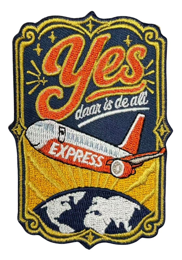 Yes, Daar Is De Ali Express - Carnavals Embleem - Festivales