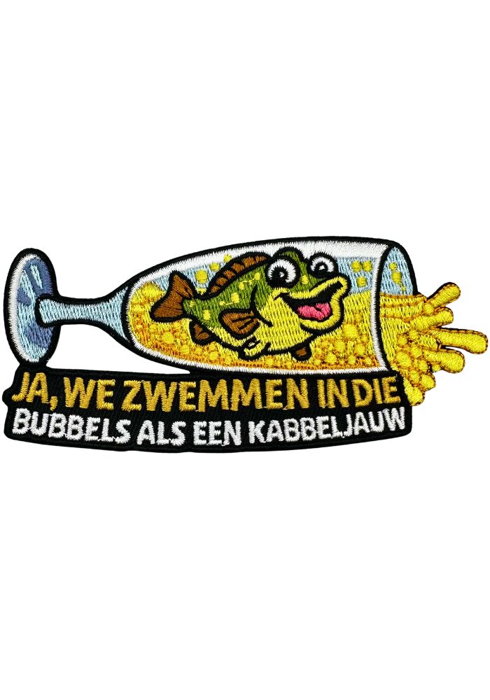 Zwemmen In Die Bubbels - Carnavals Embleem - Festivales