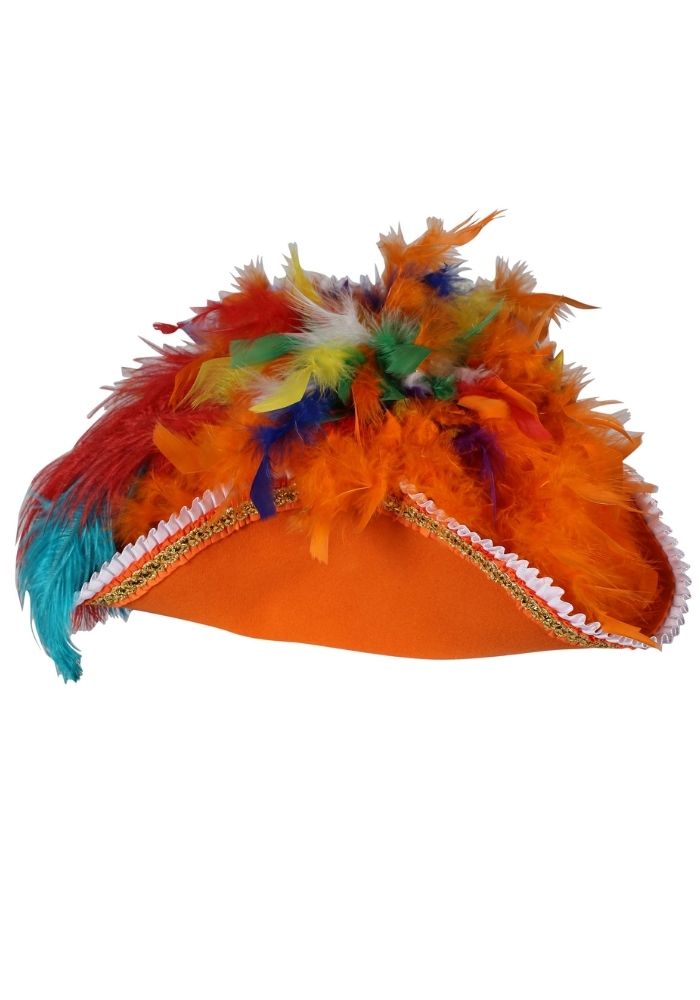 Luxe Hoed Premium Class Oranje - Festivales