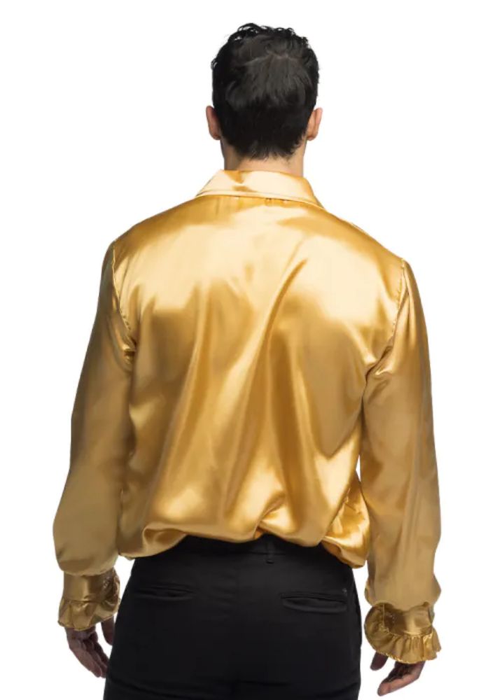 Party Overhemd Goud - Festivales