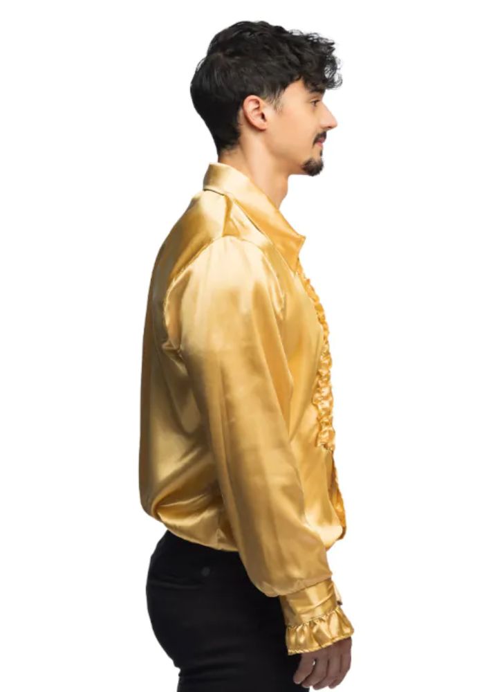 Party Overhemd Goud - Festivales
