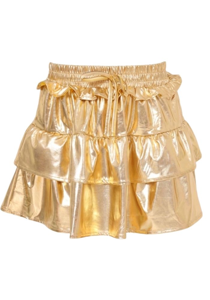 Rokje 3-laags Goud - Festivales