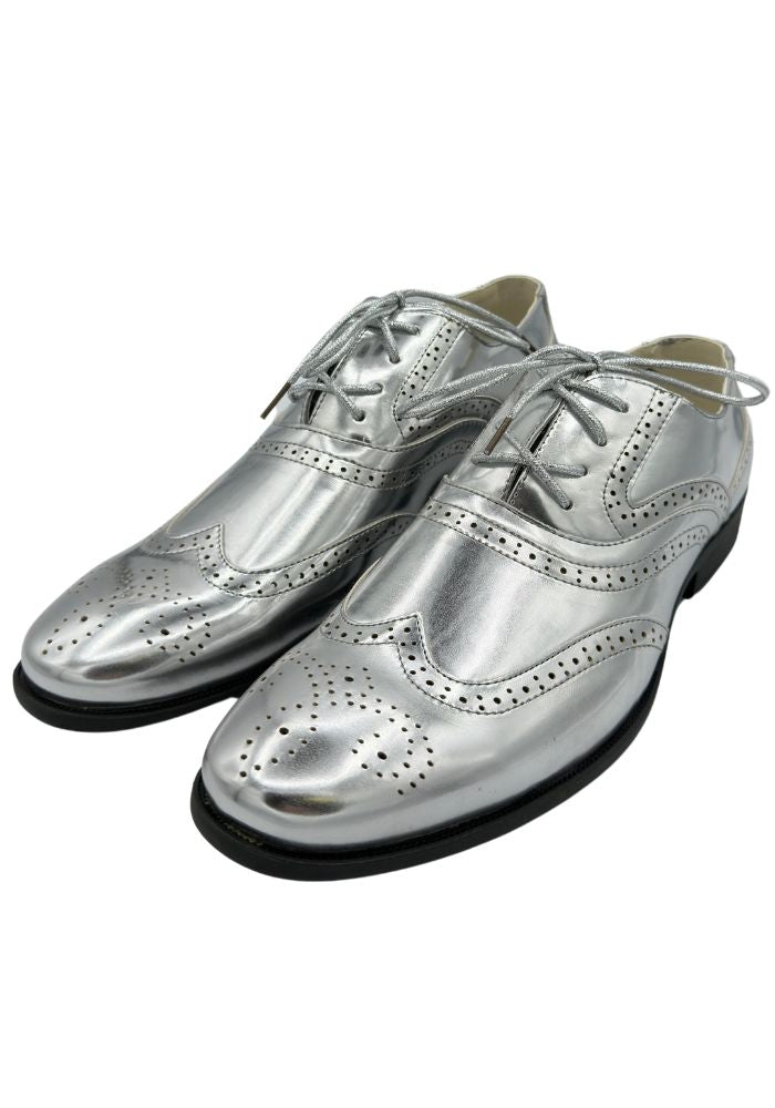 Carnavalsjas Sequin White Purple Heren - Bundel Luxe - Festivales