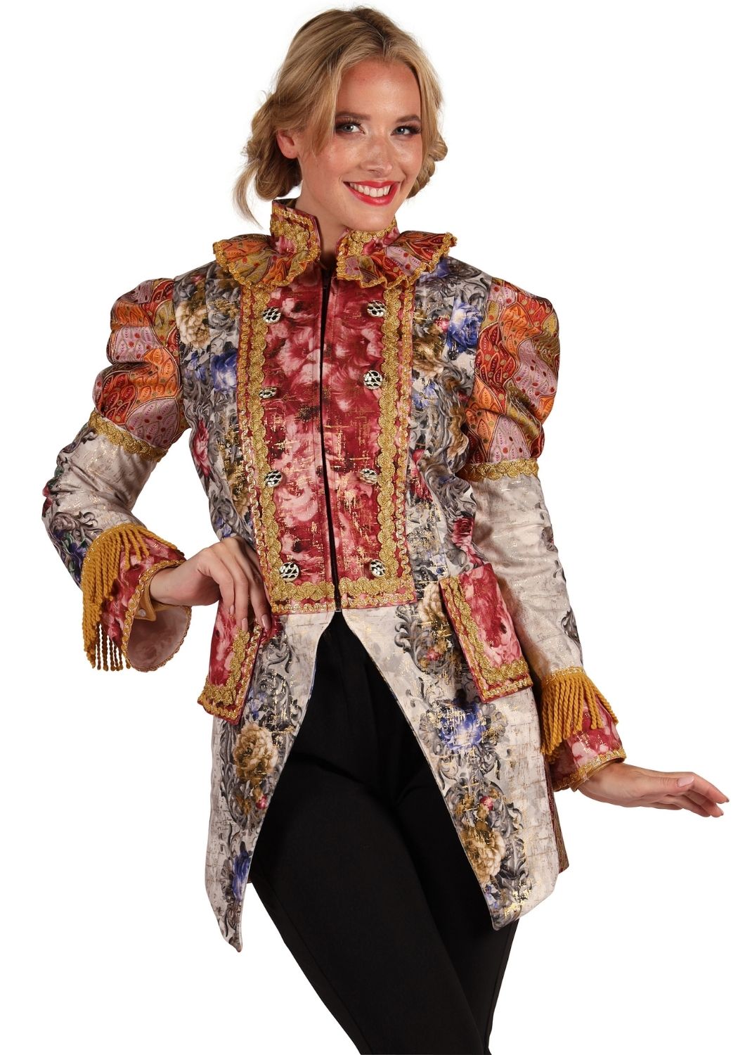 Carnavalsjas Dames Amadea Oranje - Festivales