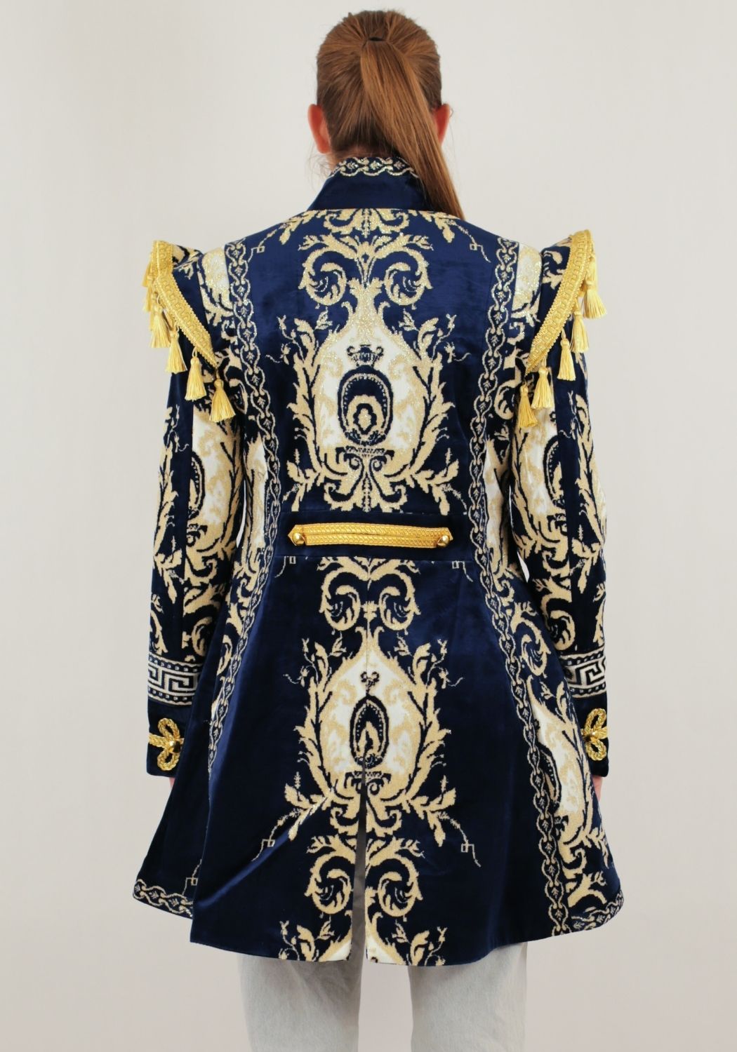 Carnavalsjas Dames Barok Blue - Festivales