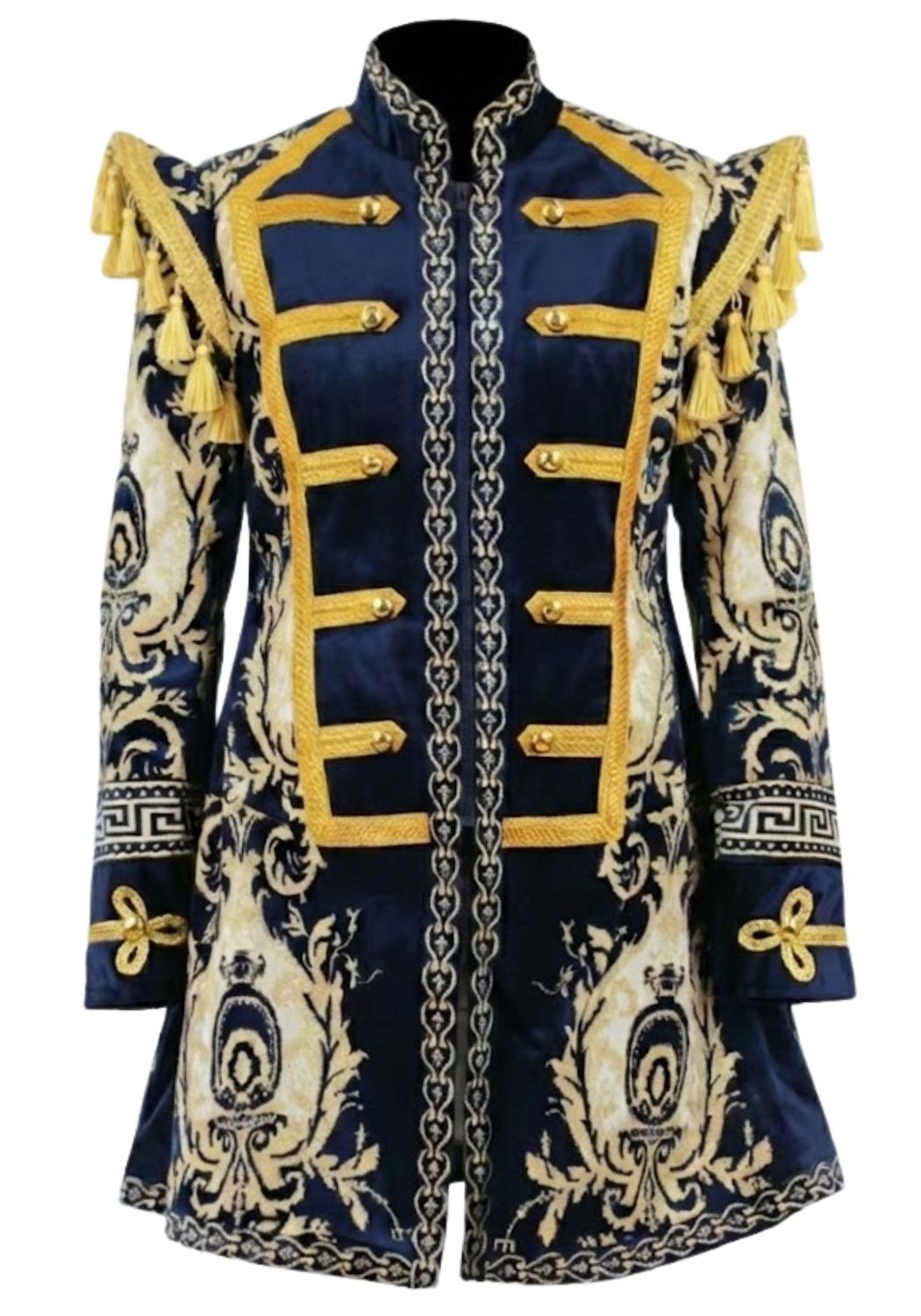 Carnavalsjas Dames Barok Blue - Festivales