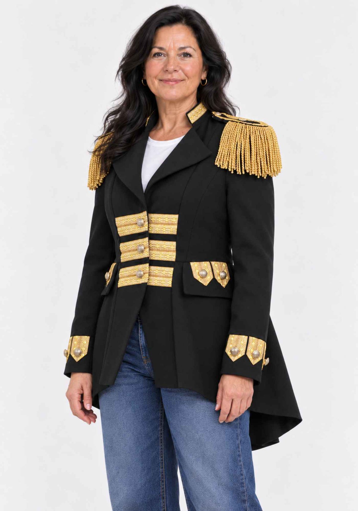 Vastelaovend Jas Dames Zwart Deluxe - Festivales