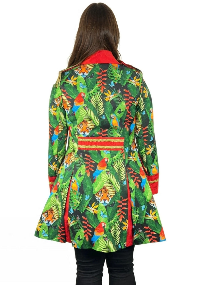 Carnavalsjas Parrot Lang Dames - Festivales