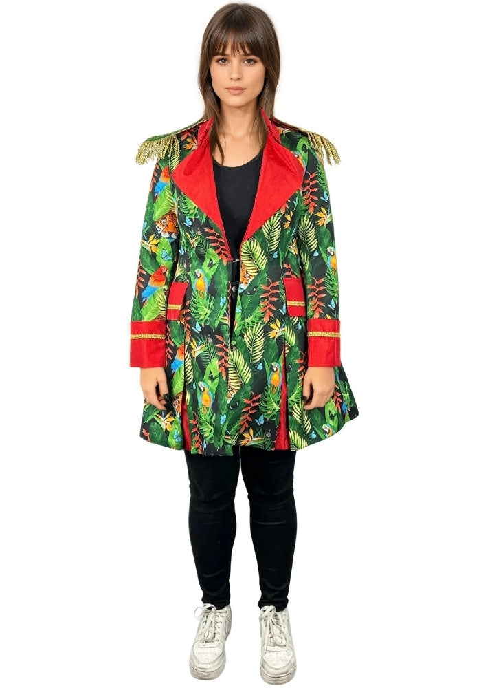 Carnavalsjas Parrot Lang Dames - Festivales