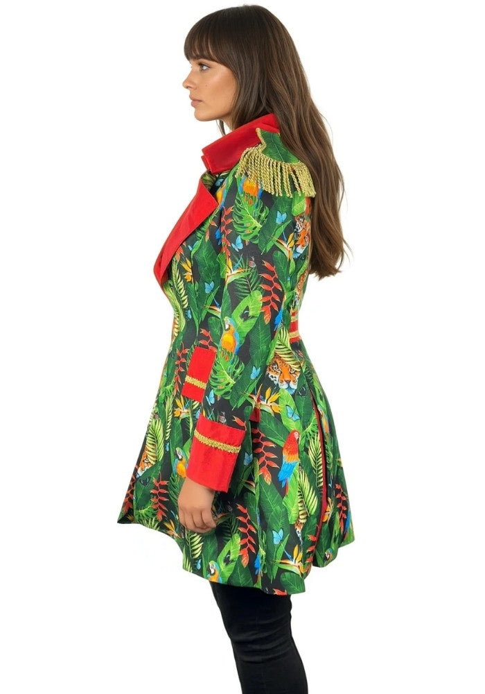 Carnavalsjas Parrot Lang Dames - Festivales