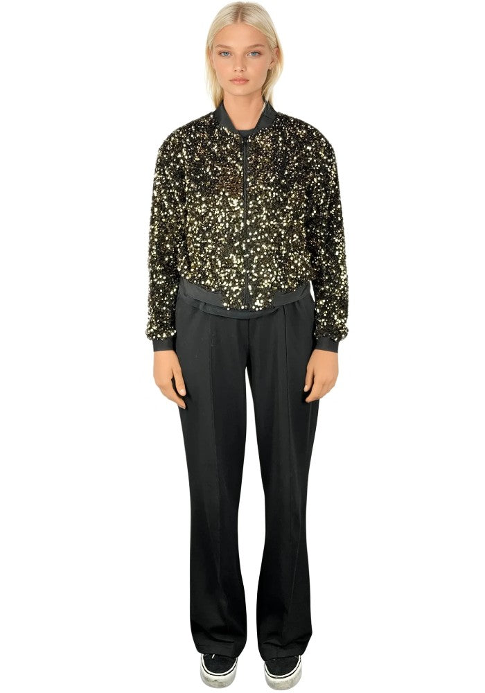 Carnavalsjas Paillettenjasje Goud Vrouwen - Festivales