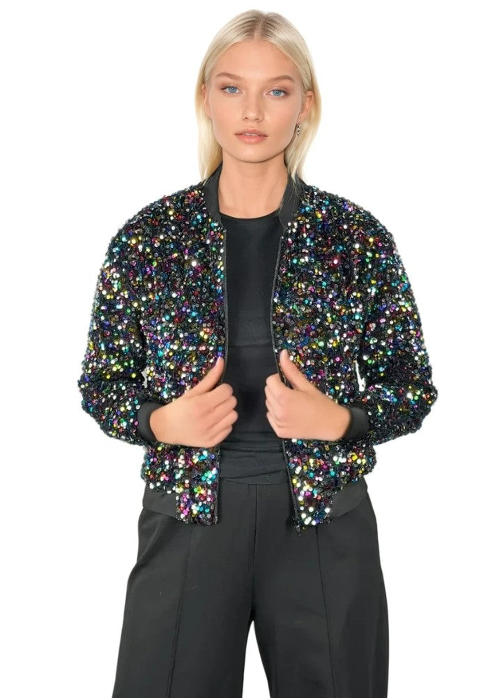 Carnavalsjas Paillettenjasje multi Vrouwen - Festivales